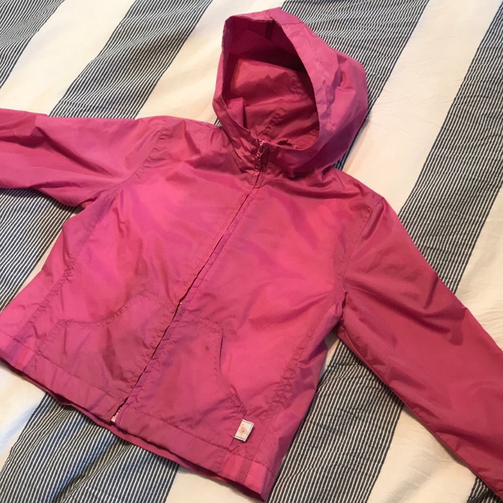 Lightweight girls raincoat